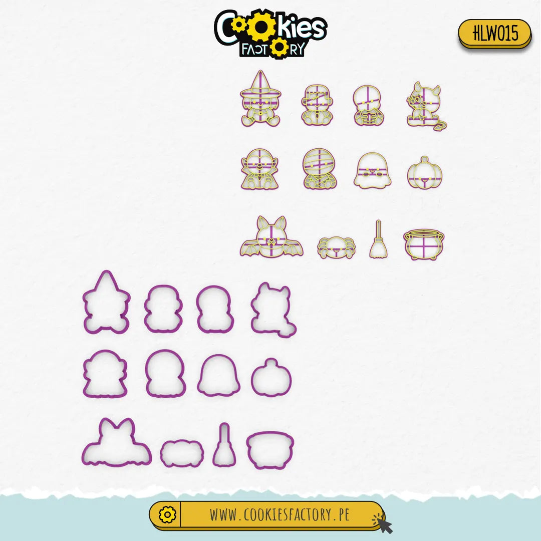 Set Ternuritas de Halloween