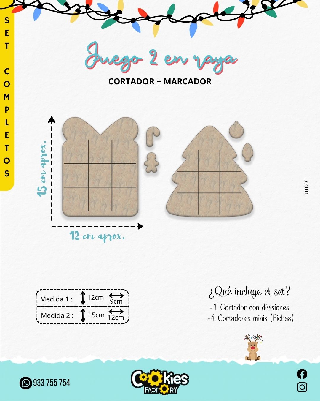 Kit juego tres en Raya