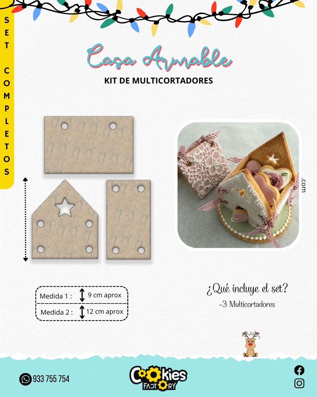 Kit Casa de Jengibre para Lazos