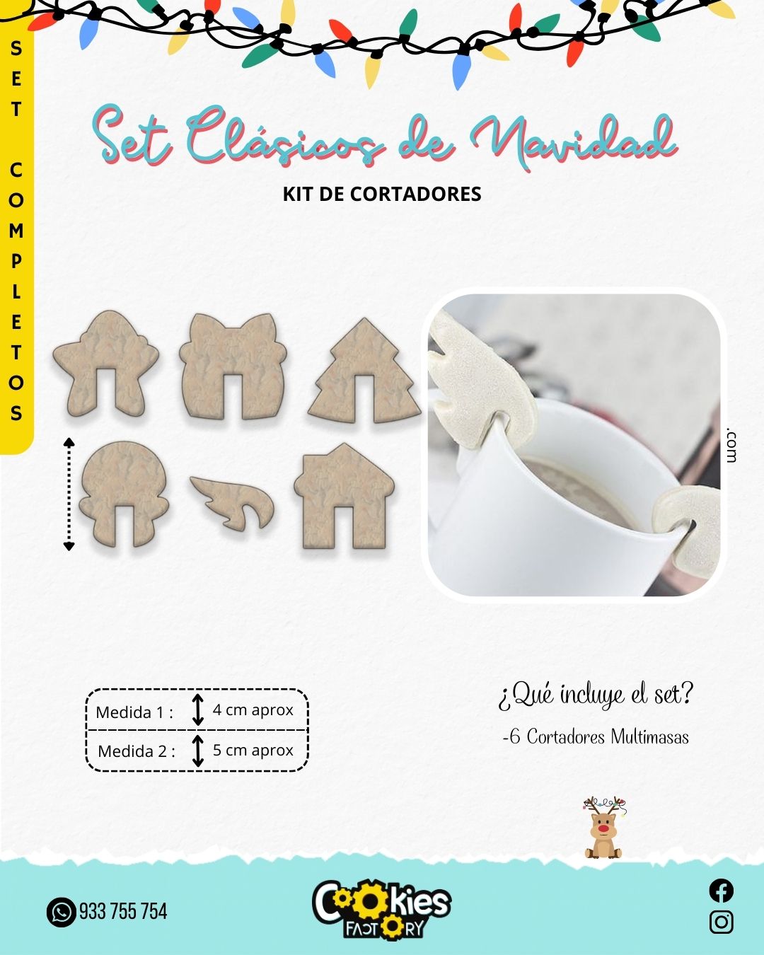 Cortadores para Posar en Taza