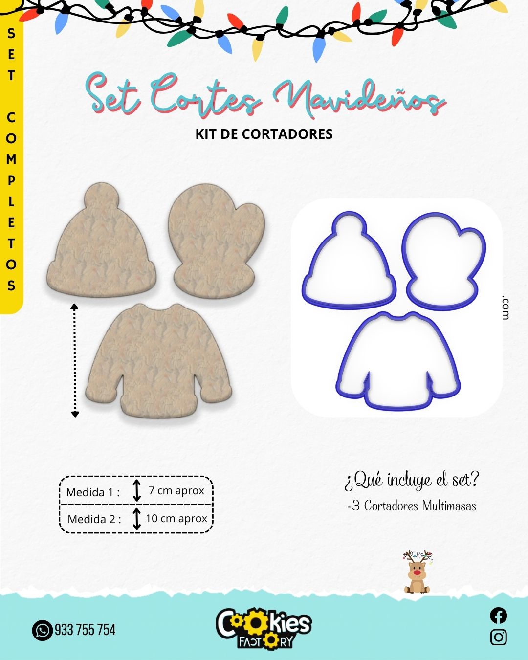 Cortadores Prendas Navideñas