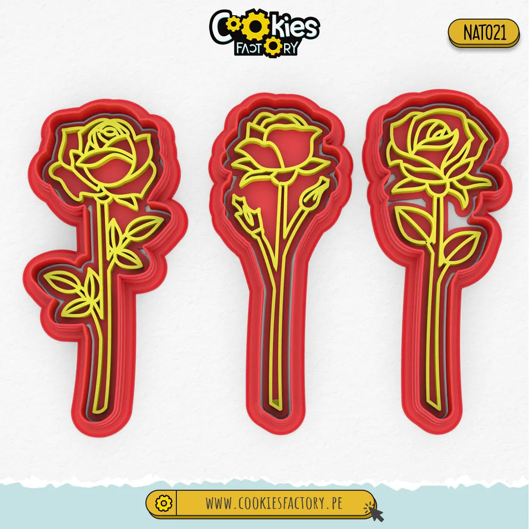 Set de Rosas x3