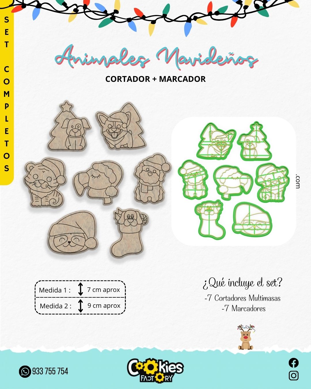 Animales Navideños Variados