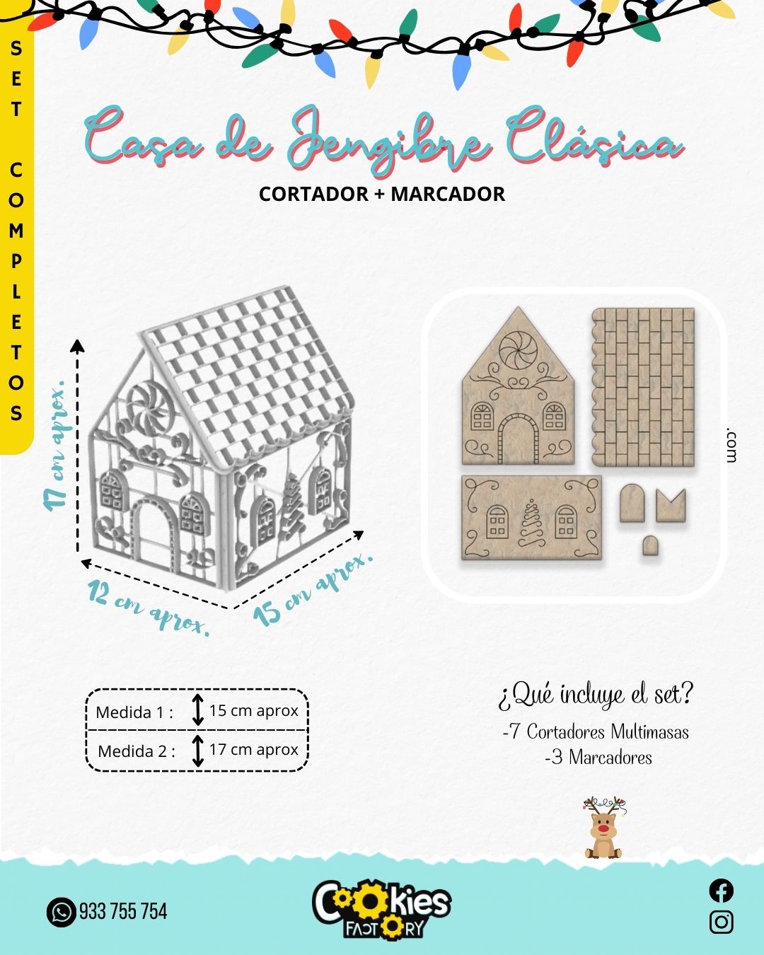 Casa de Jengibre Clásica Kit