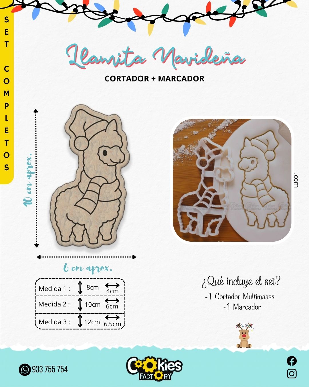 Llamita Navideño
