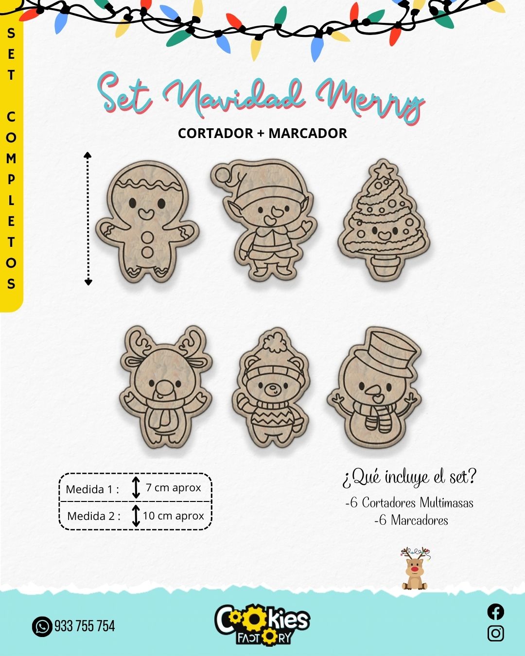 Set  Merry Navidad