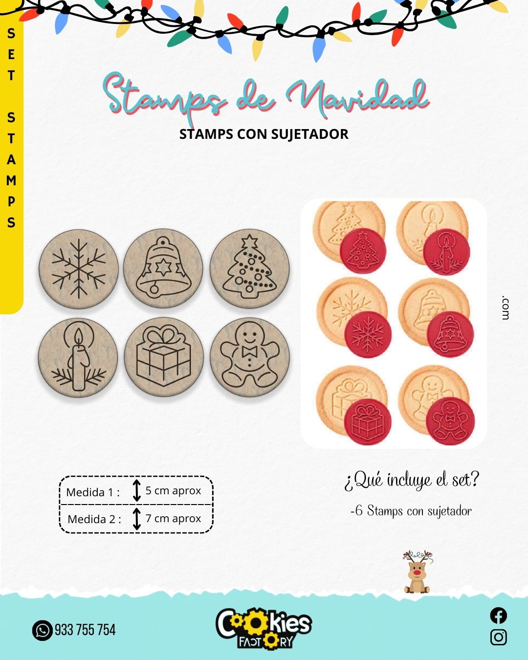 Set de Stamps x6