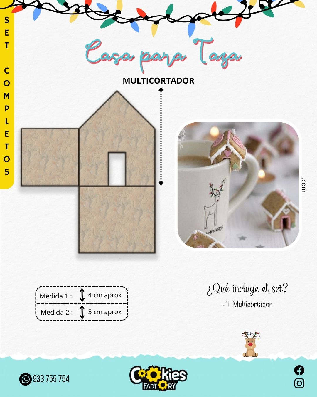 Minicasa para Taza
