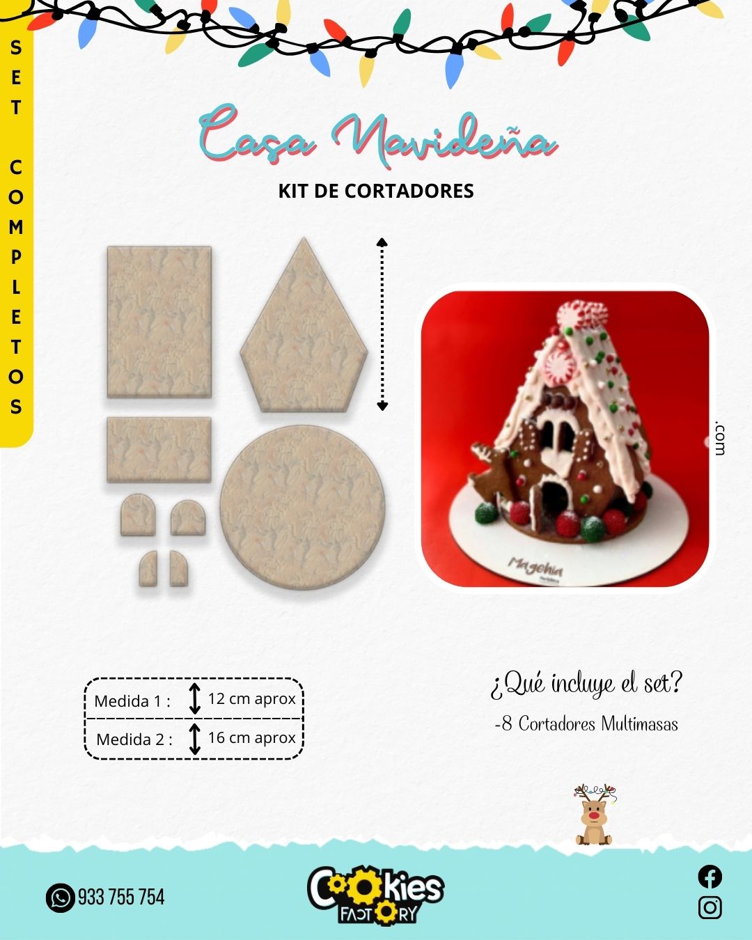 Casa Triángular Kit para Armar